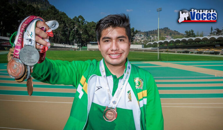 ALUMNO DE LA UAEMÉX DESTACA EN PARATLETISMO