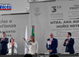 SE VISTE DE LUJO SAN MATEO ATENCO CON INFORME Y TOMA DE PROTESTA DE ALCALDESA