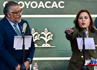 SUCUMBE OCOYOACAC CON EL ARRIBO DE NANCY VALDÉZ QUIEN OFRECE SUDAR LA CAMISETA POR EL PUEBLO