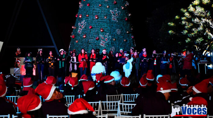 FOMENTA DIFEM LA UNIDAD, LA PAZ Y LA ESPERANZA EN LAS FAMILIAS MEXIQUENSES CON EL TRADICIONAL ENCENDIDO DEL ÁRBOL DE NAVIDAD