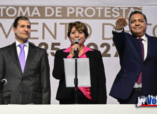 ARRANCA LA TRANSFORMACIÓN DE LA CAPITAL MEXIQUENSE: GOBERNADORA DELFINA GÓMEZ ÁLVAREZ TOMA PROTESTA A RICARDO MORENO BASTIDA COMO PRESIDENTE MUNICIPAL DE TOLUCA