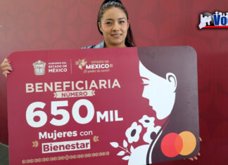 GOBERNADORA DELFINA GÓMEZ ÁLVAREZ ENTREGA LA TARJETA 650 MIL DEL PROGRAMA “MUJERES CON BIENESTAR”