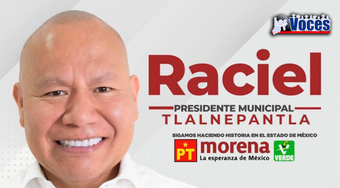 TRIBUNAL FEDERAL RATIFICA TRIUNFO DE RACIEL PÉREZ EN TLALNEPANTLA