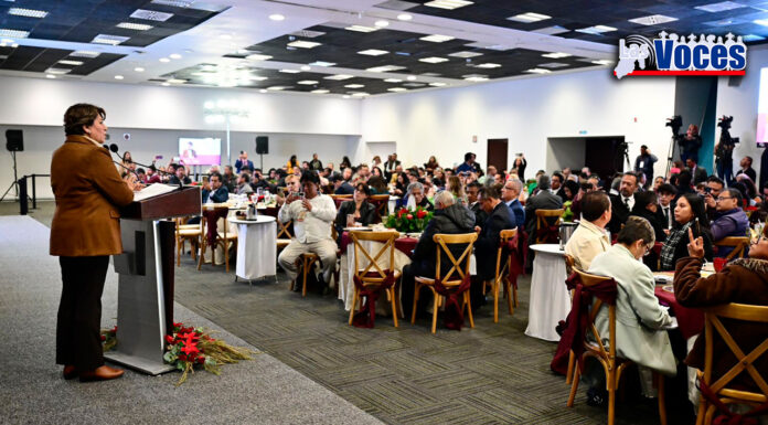 GOBERNADORA DELFINA GÓMEZ ÁLVAREZ SE REÚNE CON MEDIOS DE COMUNICACIÓN; ASEGURA QUE LA LIBERTAD DE EXPRESIÓN ESTÁ GARANTIZADA EN EL ESTADO DE MÉXICO