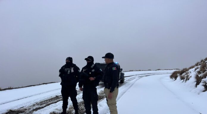 AUTORIDADES DETERMINAN EL CIERRE DEL ACCESO AL NEVADO DE TOLUCA POR BAJAS TEMPERATURA