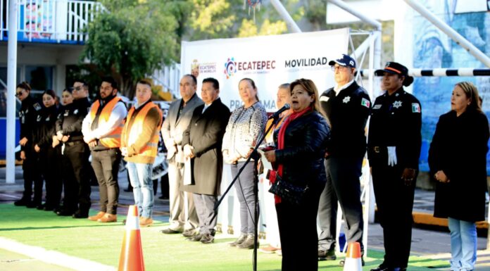 IMPLEMENTA ECATEPEC PROGRAMA DE SEGURIDAD EN ESCUELAS A TRAVÉS DE MOVILIDAD