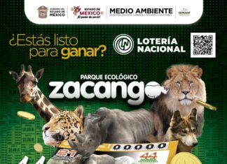 CELEBRA PARQUE ECOLÓGICO ZACANGO SU 44 ANIVERSARIO CON BILLETE CONMEMORATIVO DE LA LOTERÍA NACIONAL