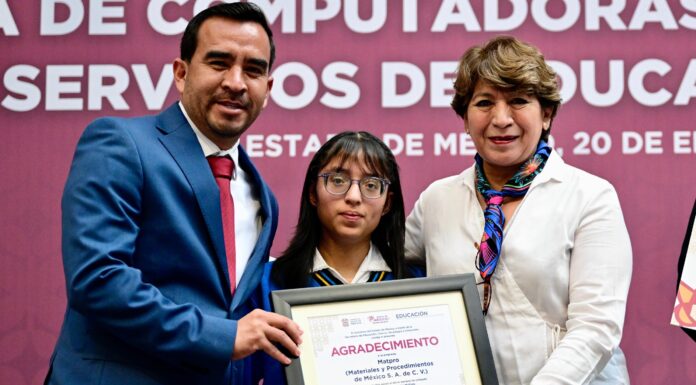 TRANSFORMA GOBERNADORA DELFINA GÓMEZ ÁLVAREZ MÁS DE 15 MIL LLANTAS ABANDONADAS EN COMPUTADORAS PARA ESTUDIANTES DE EDUCACIÓN ESPECIAL