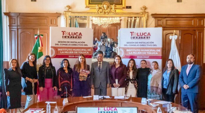 CREARÁ RICARDO MORENO ESPACIOS SEGUROS PARA LAS MUJERES TOLUQUEÑAS
