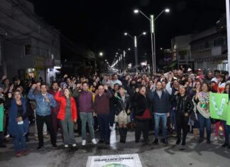 ALUMBRAN ZINACANTEPEC CON RENOVADA VIALIDAD ILUMINADA Y EQUIPADA