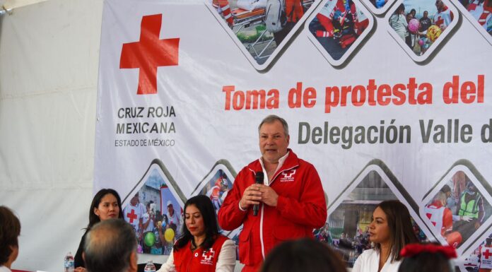 INSTALAN NUEVO CONSEJO LOCAL DE CRUZ ROJA MEXICANA EN VALLE DE CHALCO SOLIDARIDAD, QUE ATIENDE LAS NECESIDADES DE CASI MEDIO MILLÓN DE MEXIQUENSES