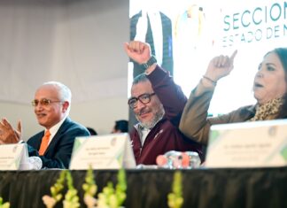 GOBIERNO DEL EDOMÉX ASISTE A TOMA PROTESTA DE NUEVOS INTEGRANTES DEL SINDICATO NACIONAL DE TRABAJADORES DEL SEGURO SOCIAL