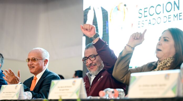 GOBIERNO DEL EDOMÉX ASISTE A TOMA PROTESTA DE NUEVOS INTEGRANTES DEL SINDICATO NACIONAL DE TRABAJADORES DEL SEGURO SOCIAL