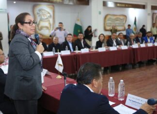 AZUCENA CISNEROS TOMA PROTESTA AL CONSEJO MUNICIPAL DE SEGURIDAD PÚBLICA