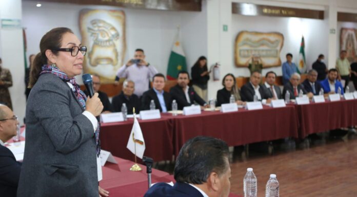 AZUCENA CISNEROS TOMA PROTESTA AL CONSEJO MUNICIPAL DE SEGURIDAD PÚBLICA