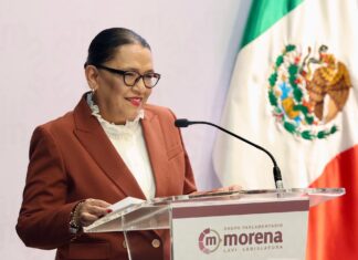 ROSA ICELA RODRÍGUEZ DESTACA AVANCES EN SEGURIDAD Y MIGRACIÓN EN REUNIÓN CON MORENA