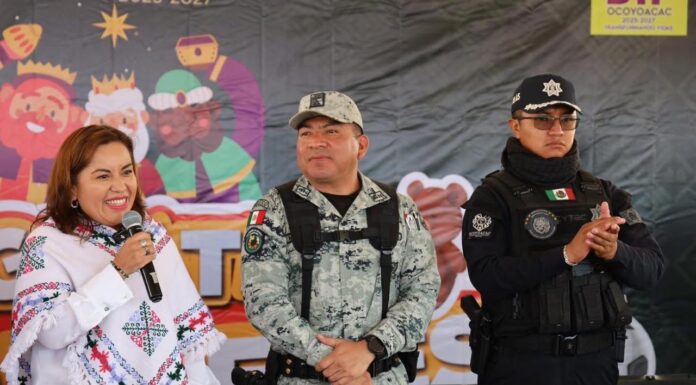 NO ESCATIMA ESFUERZO OCOYOACAC POR LA SEGURIDAD