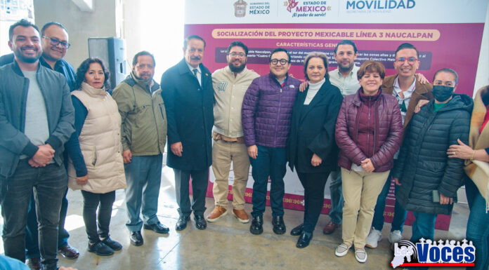 SUPERVISA SEMOV AVANCES DE LA LÍNEA III DEL MEXICABLE; BENEFICIARÁ A 700 MIL MEXIQUENSES QUE VIVEN EN NAUCALPAN