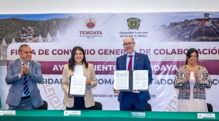 UAEMéx fortalece la enseñanza de idiomas y extensionismo en el municipio de Temoaya