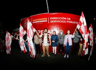 ISAAC MONTOYA DA BANDERAZO DE SALIDA AL OPERATIVO “TRANSFORMANDO MI ESPACIO”
