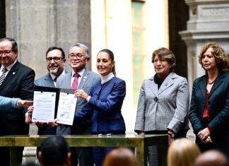 EN EL EDOMÉX NINGÚN JOVEN SE QUEDA SIN OPORTUNIDAD PARA ESTUDIAR; GOBERNADORA DELFINA GÓMEZ ÁLVAREZ FIRMA EL ACUERDO “BACHILLERATO NACIONAL PARA TODAS Y TODOS”