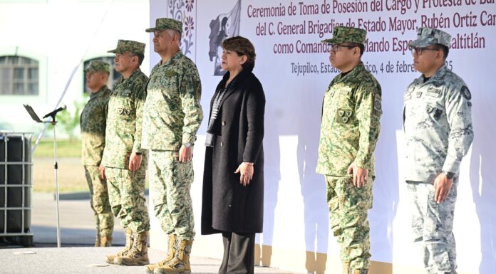 FORTALECEN GOBERNADORA DELFINA GÓMEZ ÁLVAREZ Y GOBIERNO DE MÉXICO SEGURIDAD EN TEXCALTITLÁN CON MANDO ESPECIAL