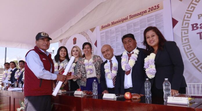 BANDO MUNICIPAL DE TEMOAYA PRIORIZA LA GOBERNABILIDAD Y PAZ SOCIAL