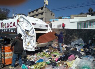 APLICA TOLUCA PLAN EMERGENTE PARA RETIRO DE RESIDUOS EN ESPACIOS PÚBLICOS