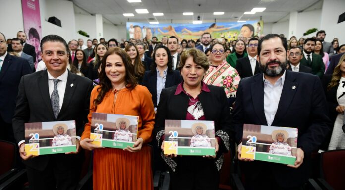 IMPULSA GOBIERNO DEL EDOMÉX CAMBIOS VERDADEROS EN MATERIA DE DERECHOS HUMANOS; GOBERNADORA DELFINA GÓMEZ ACUDE AL INFORME DE ACTIVIDADES DE LA CODHEM