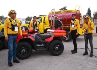 DESPLIEGA GOBIERNO DEL EDOMÉX A MÁS DE 300 BRIGADISTAS Y VEHÍCULOS ESPECIALIZADOS DE PROBOSQUE PARA ATENDER LA TEMPORADA DE INCENDIOS FORESTALES