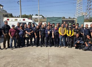 CAPACITAN A PERSONAL DE PROTECCIÓN CIVIL DE TLALNEPANTLA EN COMBATE DE INCENDIOS FORESTALES