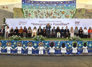 CELEBRA TLALNEPANTLA DÍA DEL AMOR Y LA AMISTAD CON 46 BODAS COMUNITARIAS