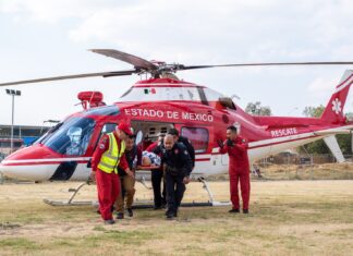 FORTALECE GEM SEGURIDAD AEROMÉDICA Y PROTECCIÓN CIVIL CON CURSOS DE CAPACITACIÓN IMPARTIDOS POR EL “GRUPO DE RESCATE AÉREO RELÁMPAGOS”