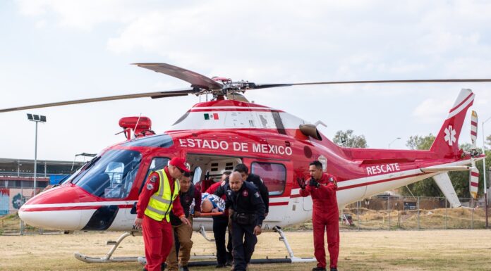 FORTALECE GEM SEGURIDAD AEROMÉDICA Y PROTECCIÓN CIVIL CON CURSOS DE CAPACITACIÓN IMPARTIDOS POR EL “GRUPO DE RESCATE AÉREO RELÁMPAGOS”