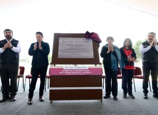 REHABILITA GOBERNADORA DELFINA GÓMEZ ÁLVAREZ UNIDAD DEPORTIVA EN CALIMAYA CON INVERSIÓN DE 17 MDP PARA IMPULSAR A JÓVENES DEPORTISTAS EN EL EDOMÉX