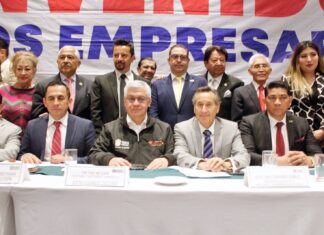 SE REÚNE SECRETARIO DE SEGURIDAD DEL EDOMEX Y LA TITULAR DE DESARROLLO ECONÓMICO CON LA ASECEM