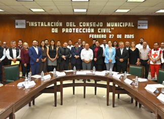 INSTALAN COMITÉ MUNICIPAL DE PROTECCIÓN CIVIL 2025 – 2027 EN TLALNEPANTLA