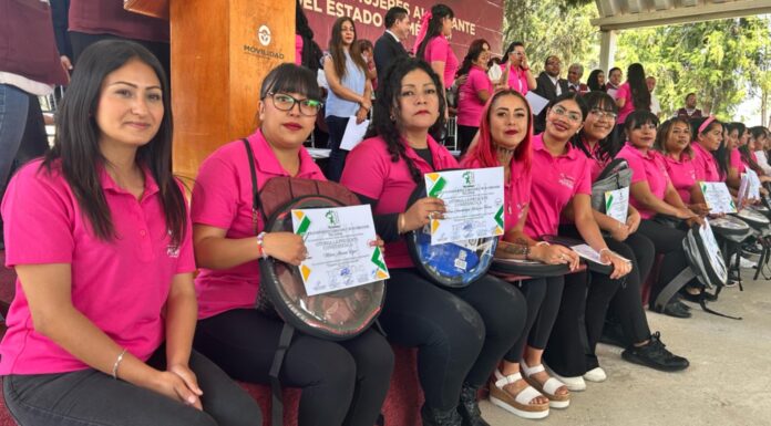 CAPACITA GOBIERNO DEL EDOMÉX A 195 OPERADORAS DE TRANSPORTE PÚBLICO A TRAVÉS DEL PROGRAMA “MUJERES AL VOLANTE”