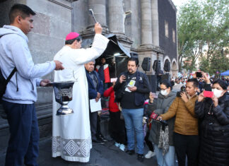 SALDO BLANCO AL MOMENTO EN EL INICIO DE LA PEREGRINACIÓN DIOCESANA AL TEPEYAC 2025