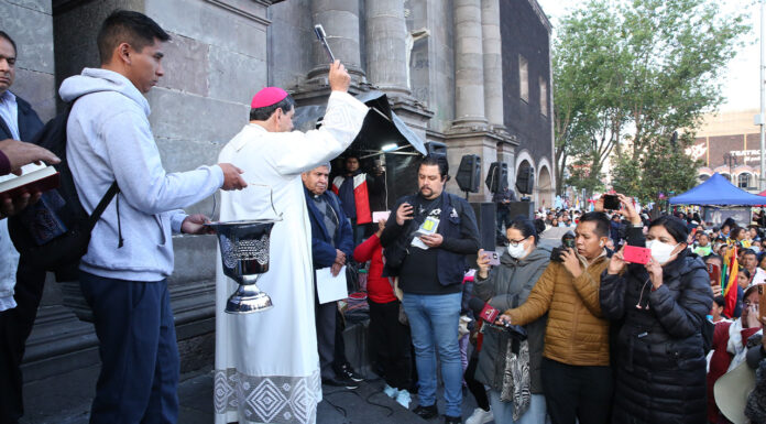 SALDO BLANCO AL MOMENTO EN EL INICIO DE LA PEREGRINACIÓN DIOCESANA AL TEPEYAC 2025