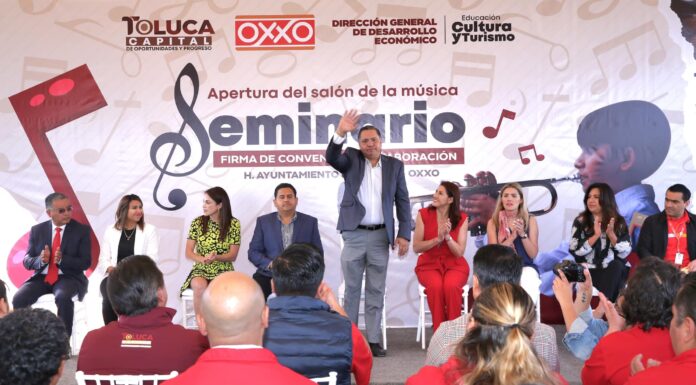 TOLUCA Y OXXO FIRMAN CONVENIO DE COLABORACIÓN PARA RECUPERAR ESPACIOS