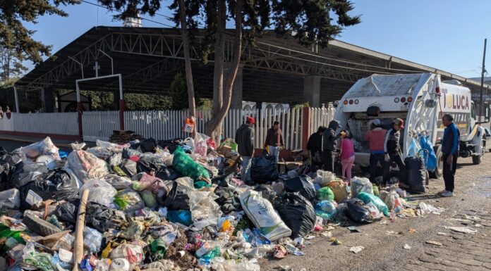 Trabaja Gobierno municipal para evitar acumulación de basura en San Andrés Cuexcontitlán