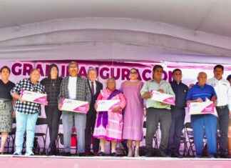 Entrega GEM apoyos a productores de pirotecnia para mejorar la seguridad e infraestructura de sus talleres