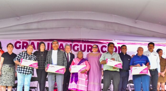 Entrega GEM apoyos a productores de pirotecnia para mejorar la seguridad e infraestructura de sus talleres