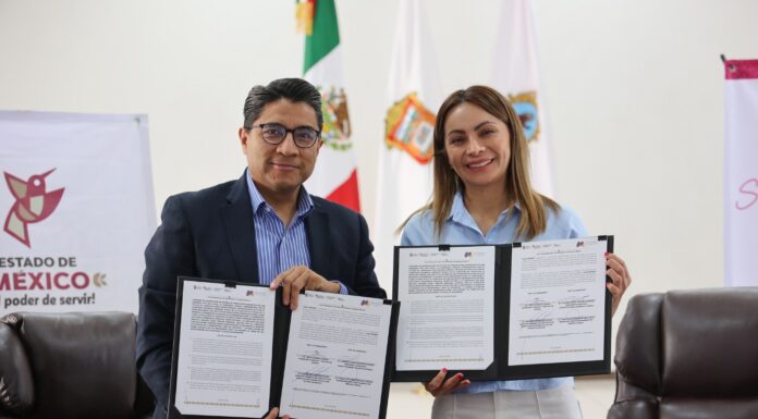 Impulsan Gobierno del EdoMéx y Municipio de Mexicaltzingo venta segura de cárnicos con convenio de verificación
