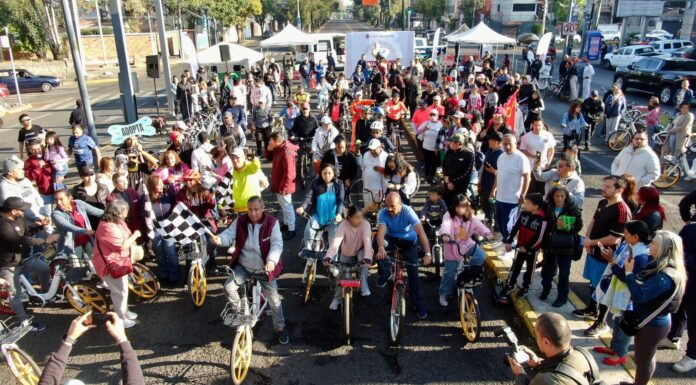 REACTIVA GOBIERNO DE NAUCALPAN PASEO CICLISTA DOMINICAL