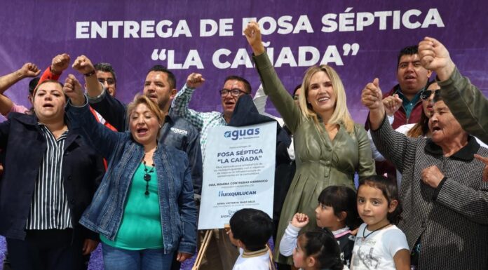 ACCIÓN DE ALCALDESA DE HUIXQUILUCAN REVELA PORQUE ES LA MEJOR CALIFICADA DEL PAÍS