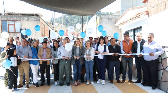 SIGUE EL TRABAJO EN HUIXQUILUCAN, NO PARAN LAS OBRAS
