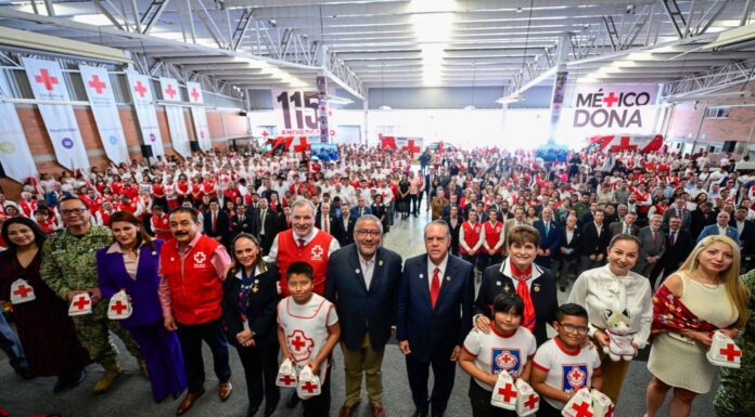 PROMUEVE EDOMÉX COLECTA NACIONAL 2025 DE CRUZ ROJA MEXICANA