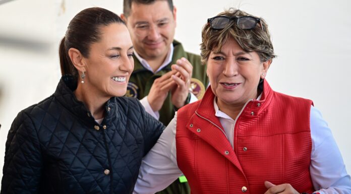 RECORREN PRESIDENTA CLAUDIA SHEINBAUM Y GOBERNADORA DELFINA GÓMEZ OBRAS DEL TROLEBÚS SANTA MARTHA-CHALCO, BENEFICIARÁ A 3 MILLONES DE PERSONAS EN EL ORIENTE DEL EDOMÉX